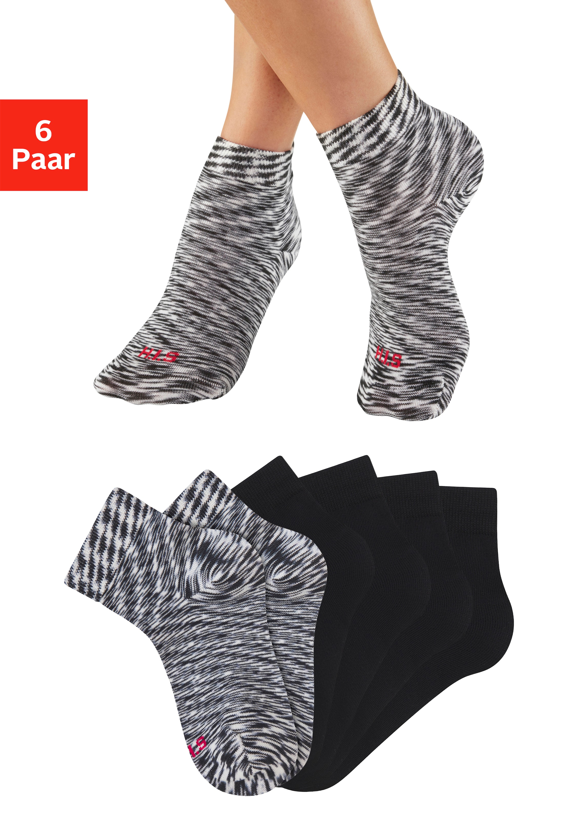 H.I.S Socken in Grau