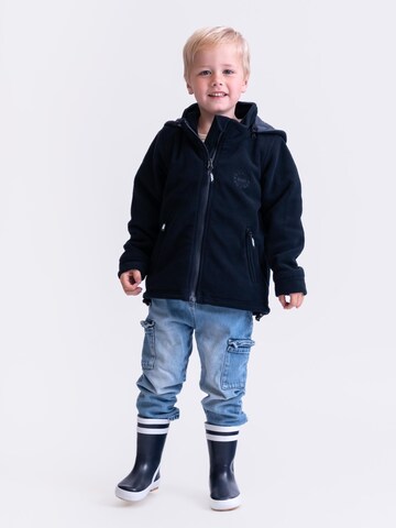 BMS Fleece Jacket in Blue: front