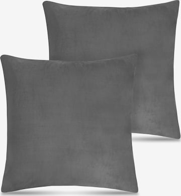 Aspero Pillow ' Vora ' in Grey: front