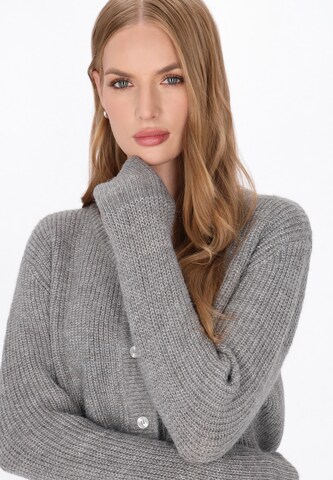 DreiMaster Vintage - Casaco de malha 'Vintage' em cinzento