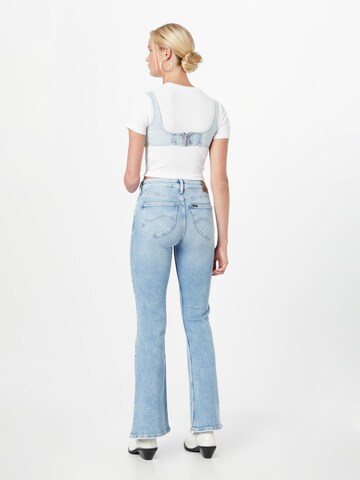 Lee Flared Jeans 'BREESE' in Blau