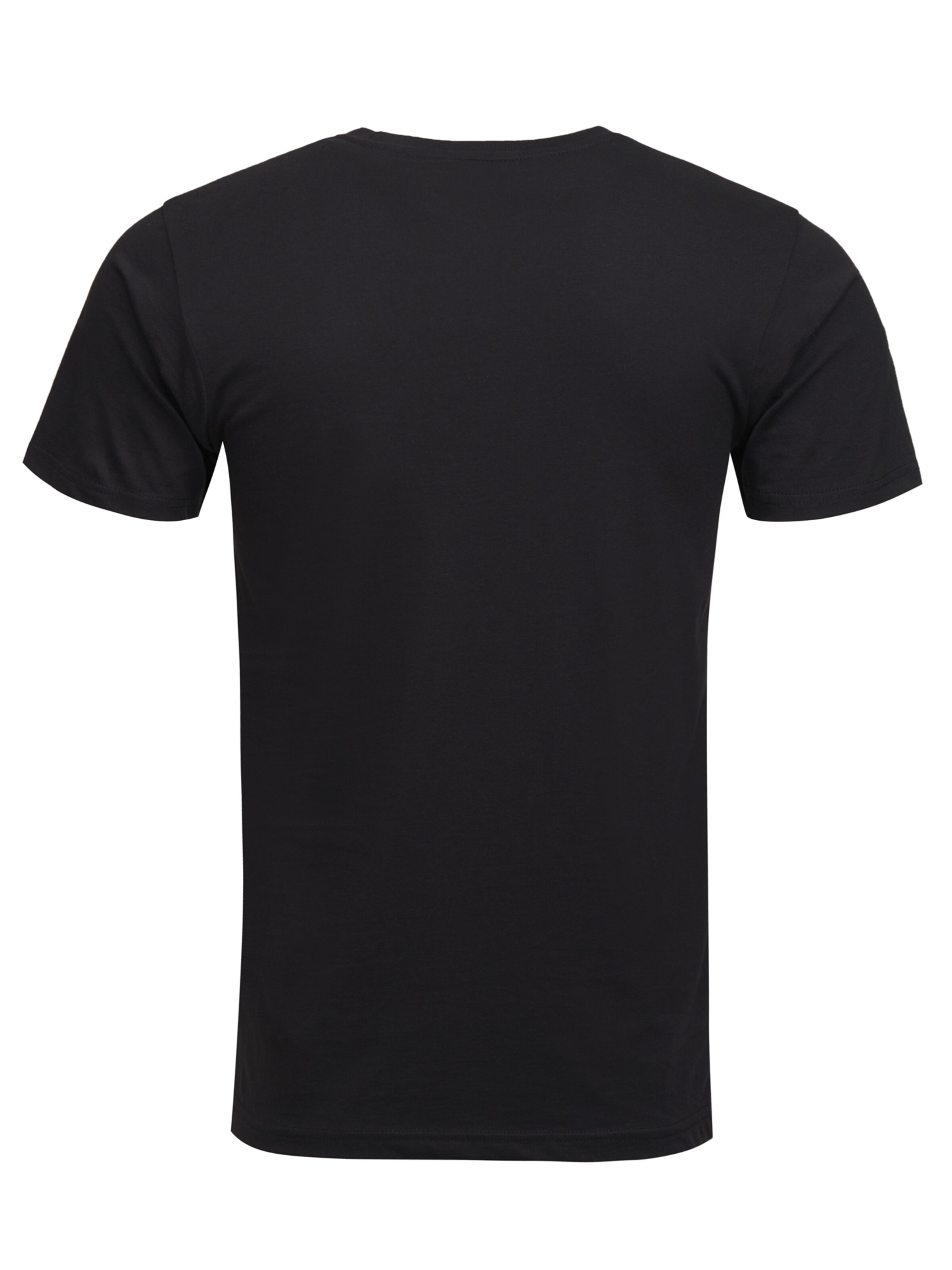 Mikon T-Shirt 'Messer' in Schwarz