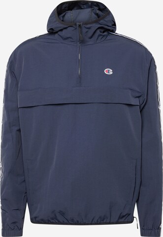 Champion Authentic Athletic Apparel Athletic Jacket in Blue: front