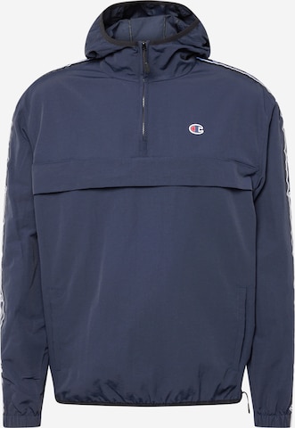 Champion Authentic Athletic Apparel Sportjacke in Blau: predná strana