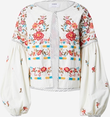 ABOUT YOU x Iconic by Tatiana Kucharova Between-season jacket 'Maja' in White: front