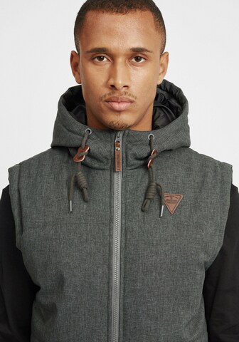Gilet 'Lecter' INDICODE JEANS en gris