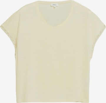 s.Oliver Shirt in Beige: front