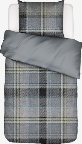 ESSENZA Duvet Cover 'Meau' in Grey: front