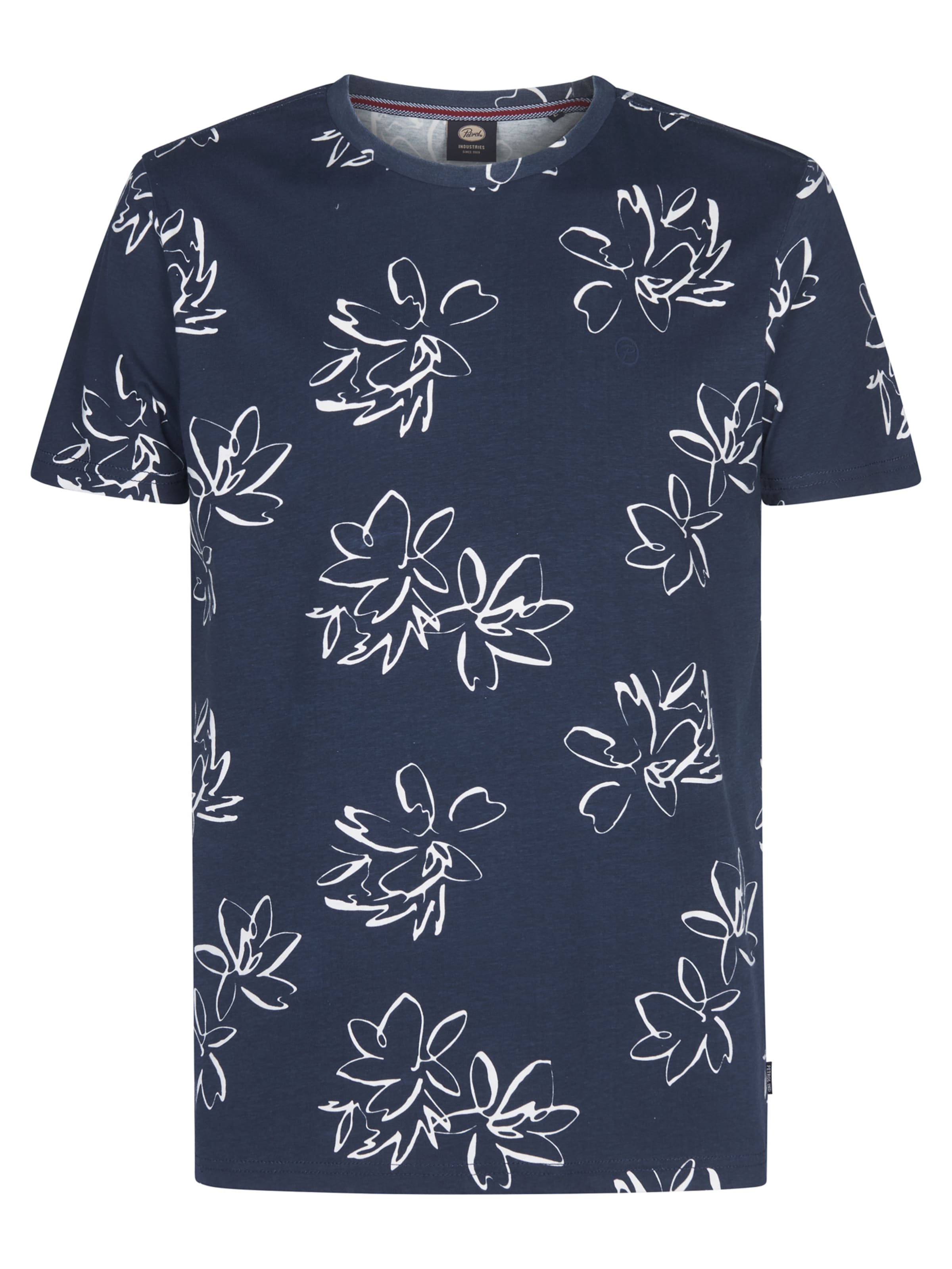 Petrol Industries Shirt in Blauw: voorkant