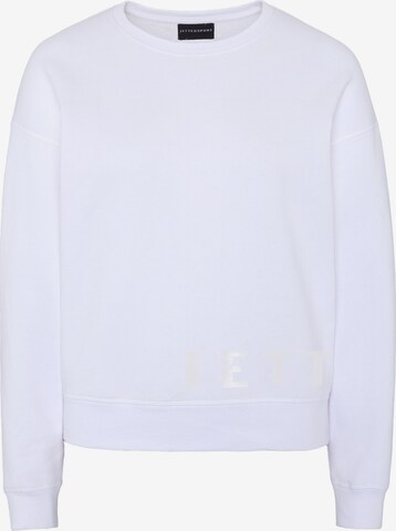 Jette Sport Sweatshirt in White: front