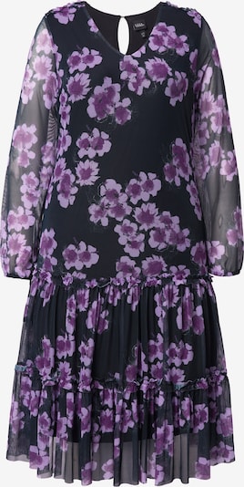 Ulla Popken Mekko värissä viininpunainen / musta, Tuotenäkymä