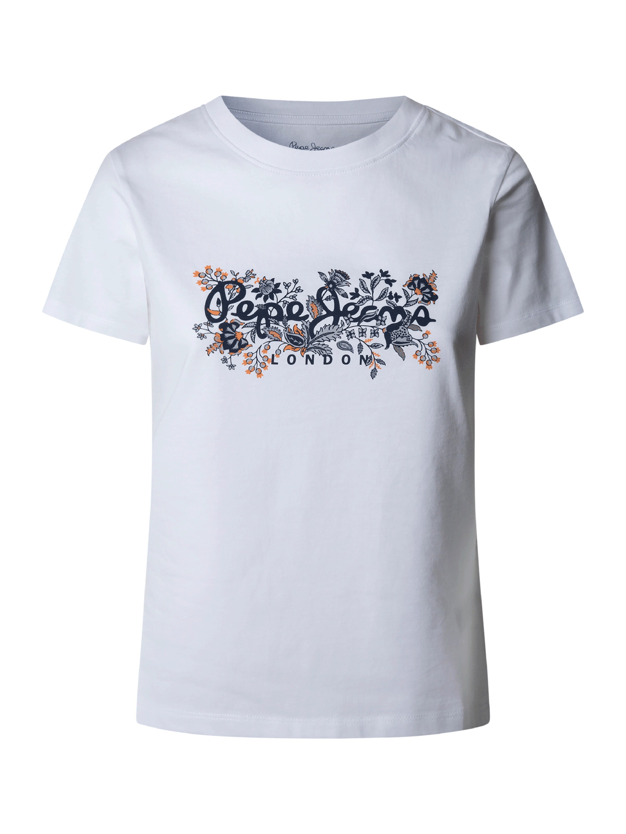 T-shirt 'Rosalind' Pepe Jeans en blanc : devant