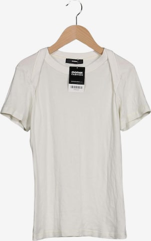 DIESEL T-Shirt S in Weiß: Vorderseite