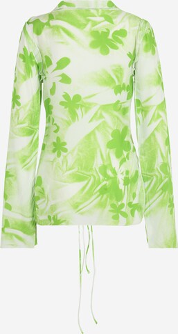 ABOUT YOU REBIRTH STUDIOS Blouse 'SUNSET' in Green