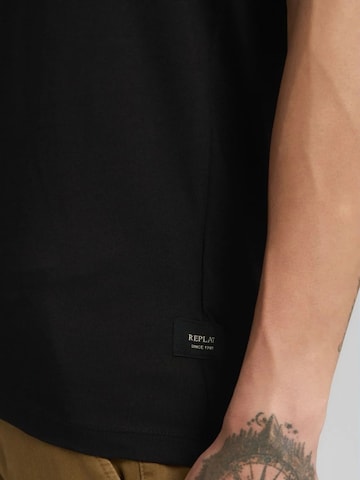 REPLAY Shirt in Black