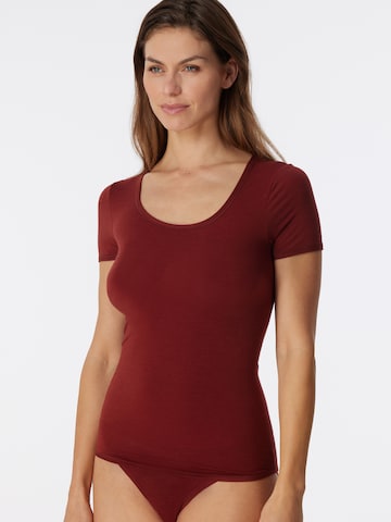 SCHIESSER Undershirt ' Personal Fit ' in Brown: front