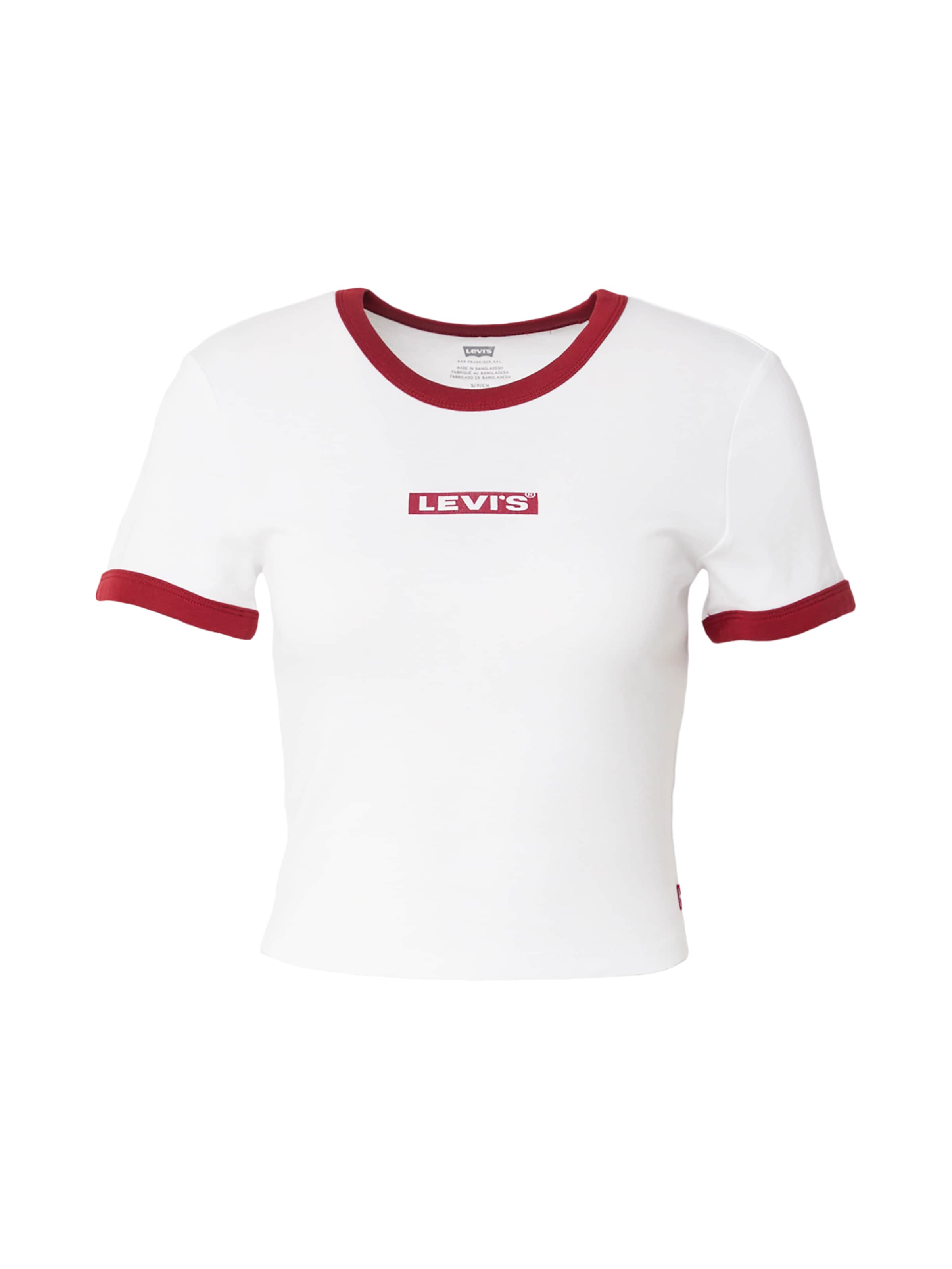 LEVI'S ® Shirt in XS in Red / White, Item view