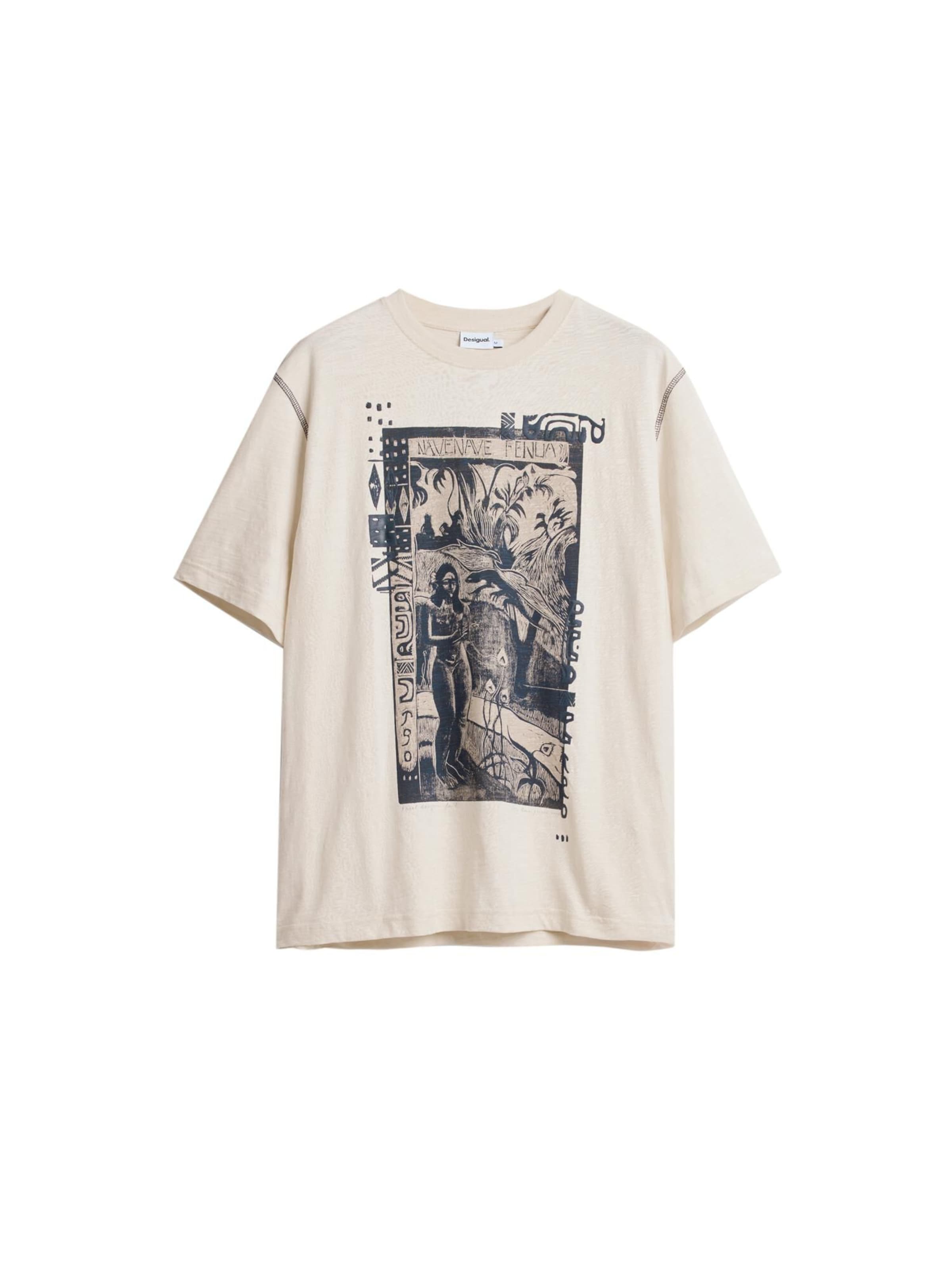 Maglietta di Desigual in bianco: frontale