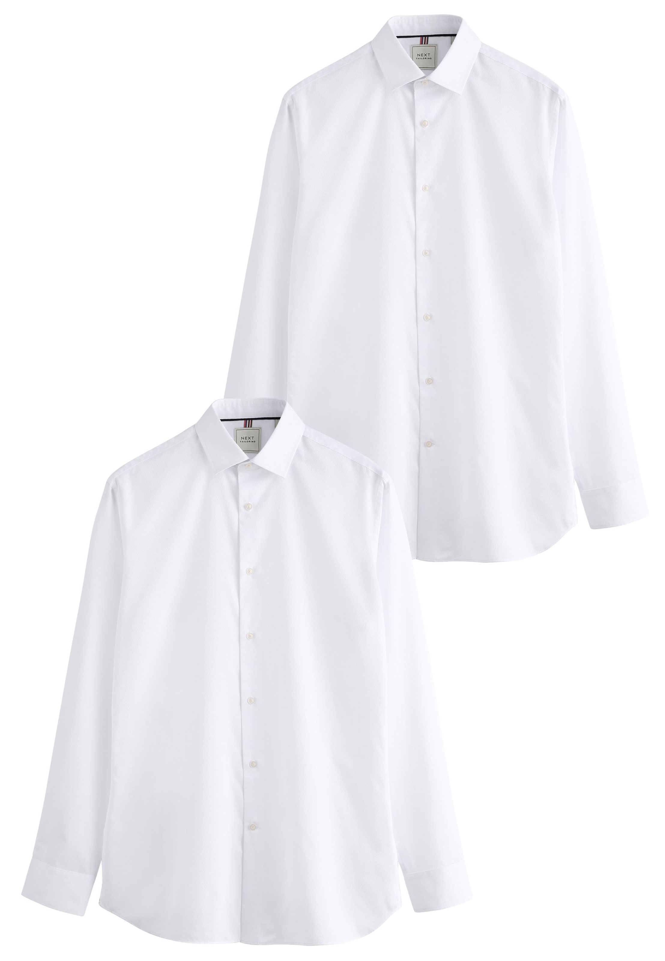 balts Next Standarta piegriezums Krekls: no priekšpuses