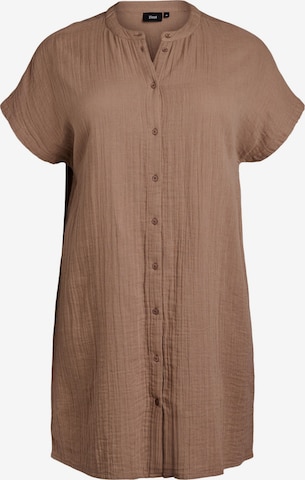 ZizziTunika 'Vviva' - smeđa boja: prednji dio