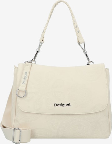 Desigual Olkalaukku 'Dejavu Posadas' värissä valkoinen: etupuoli