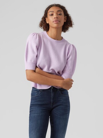 Pull-over 'DOFFY' VERO MODA en violet : devant