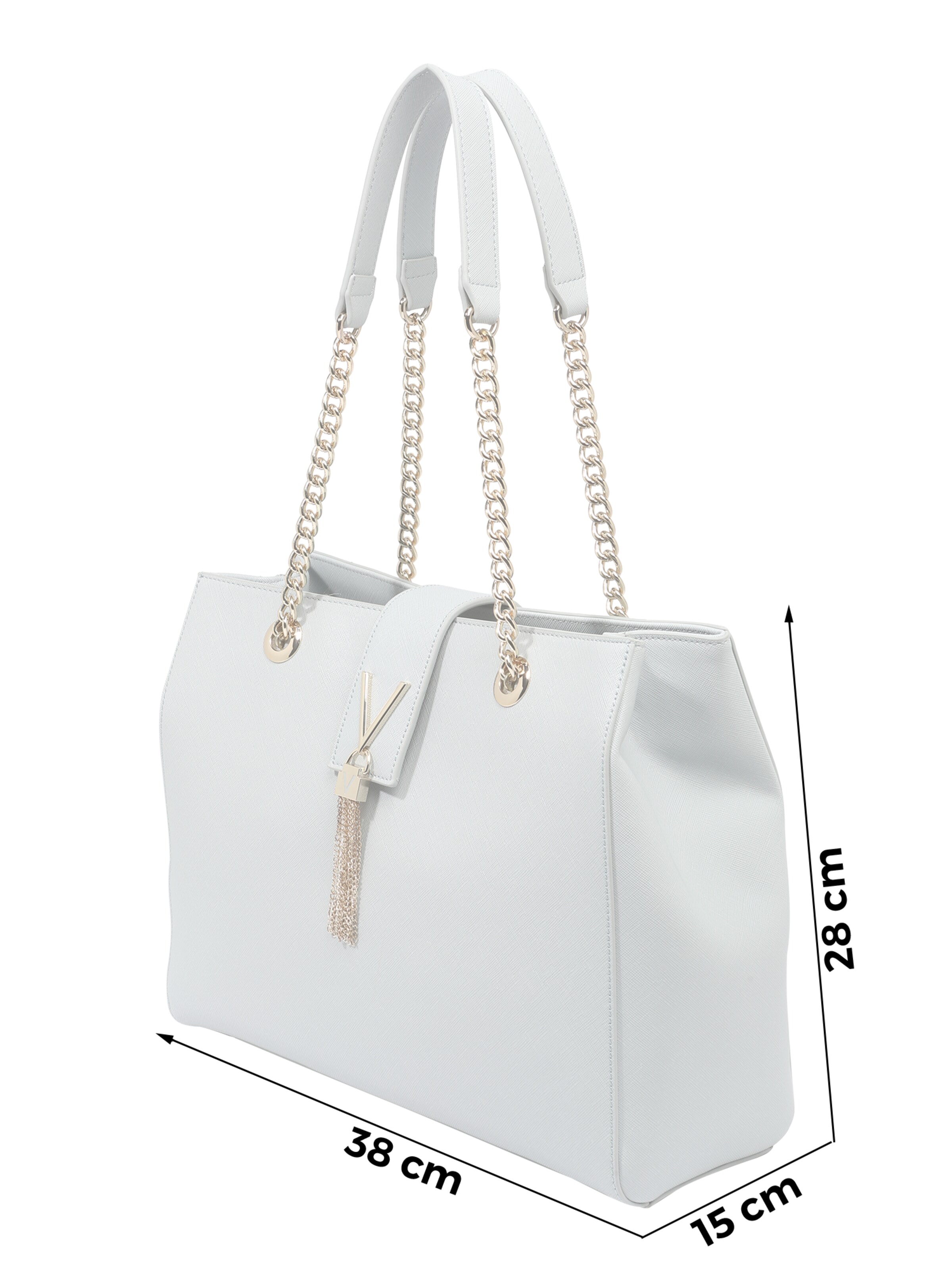 Frauen Taschen & Rucksäcke VALENTINO Tasche 'DIVINA' in Hellgrau - BM12345 Frauen Taschen & Rucksäcke VALENTINO Tasche 'DIVINA' in Hellgrau - BM12345