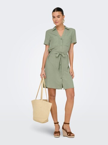 Robe-chemise 'JDYCaya' JDY en vert : devant