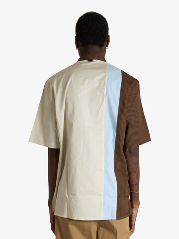 LOW BRAND - Regular Fit Camisa em mistura de cores