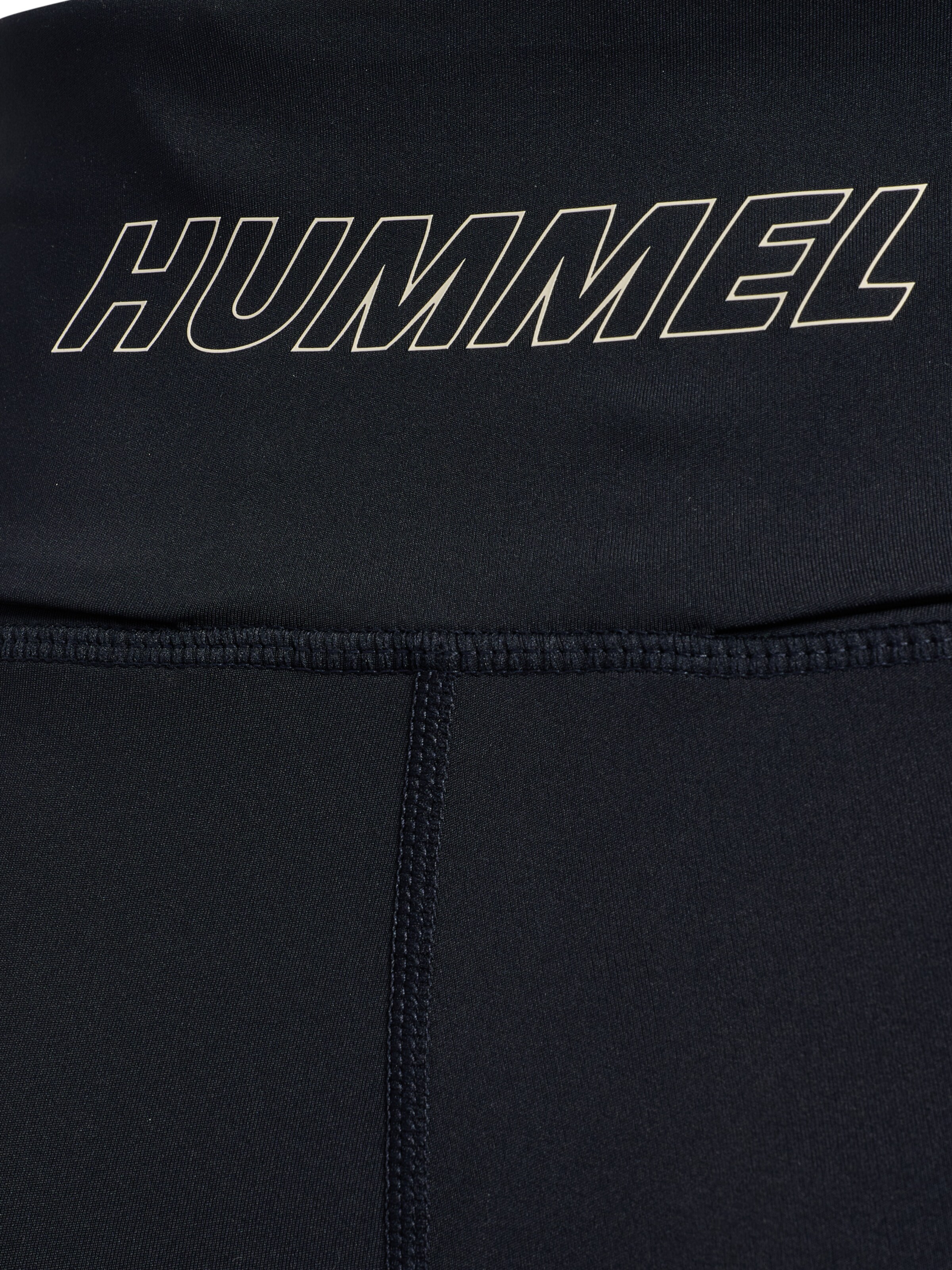 Hummel Skinny Sportbroek in Zwart