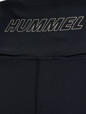 Hummel Skinny Sportbroek in Zwart