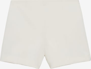 MANGO Hlače 'LILO' | bež barva: sprednja stran