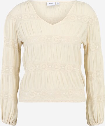 Vila Petite Blouse 'LEA' in Beige: voorkant