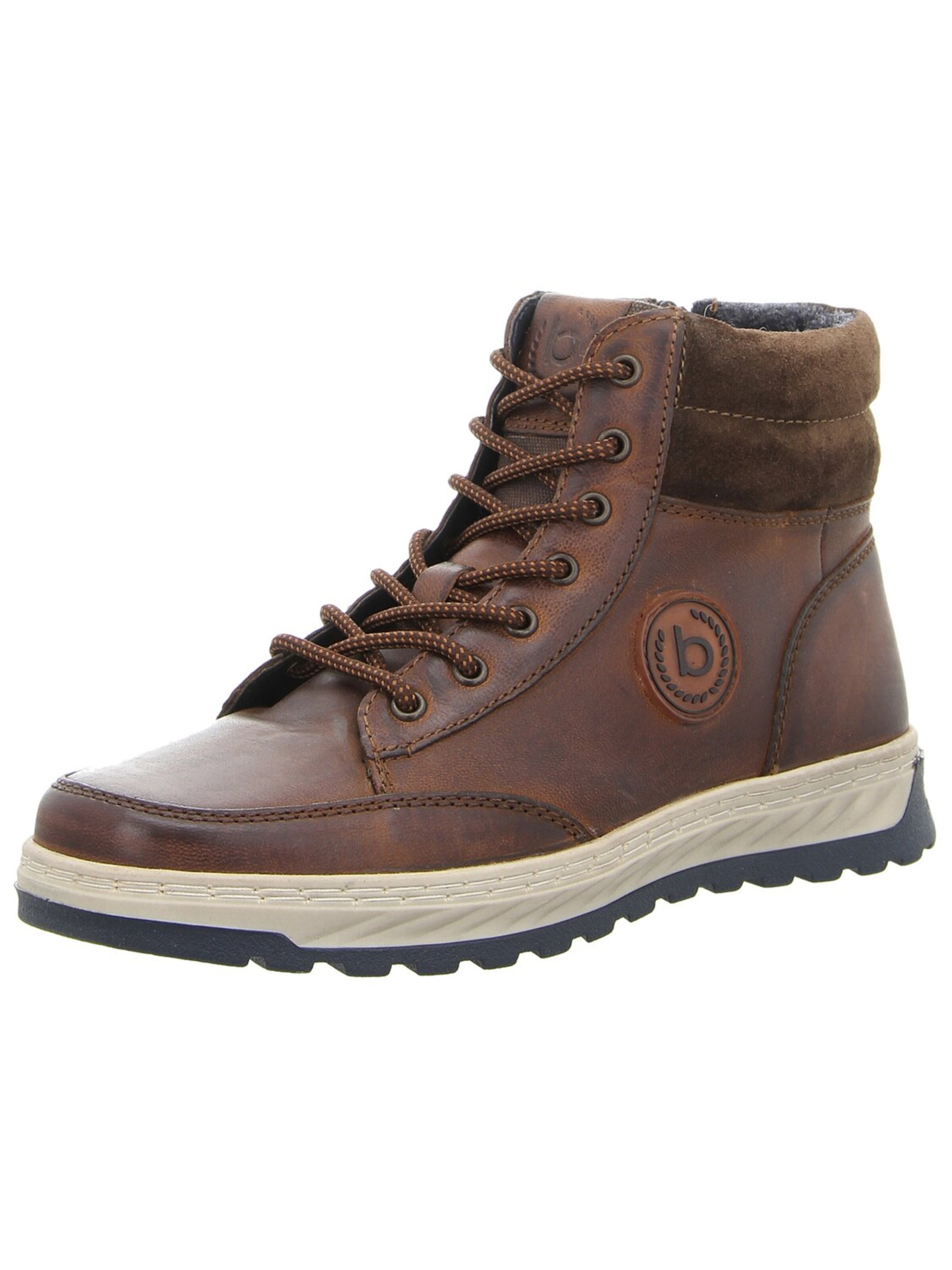 bugatti Boots in Brown: front