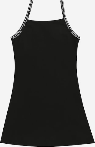 Calvin Klein Jeans - Vestido en negro: frente