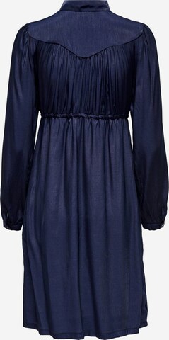 Only Maternity Shirt Dress 'Mama' in Blue