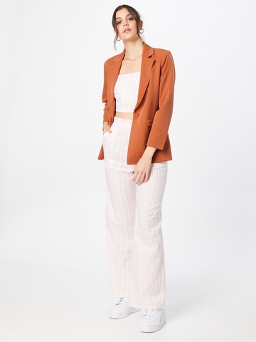 ABOUT YOU Limited Loose fit Trousers 'Malou' in Beige