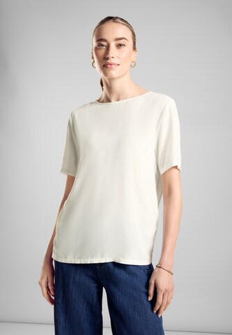 STREET ONE T-Shirt in Weiß: Vorderseite