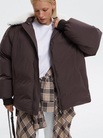 Estro Between-season jacket '11332' in Brown