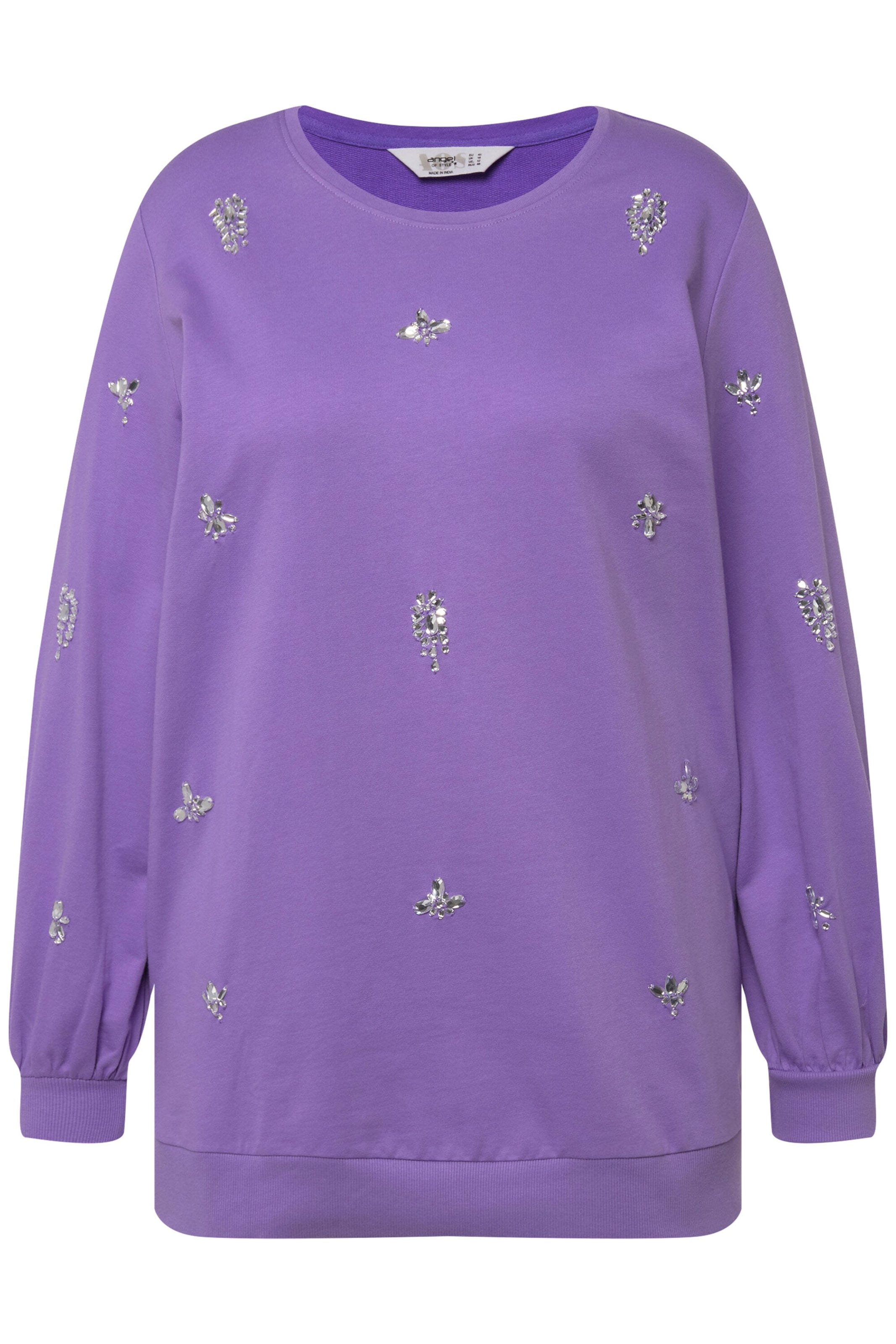 Angel of Style Sweatshirt in Purple: front