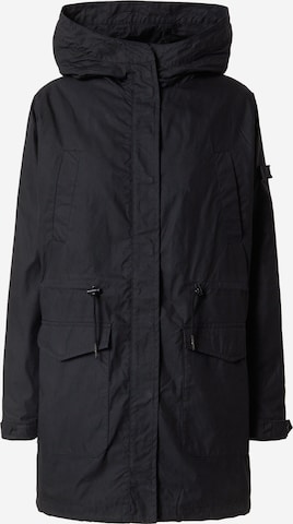 Pepe Jeans Winter Parka 'ROONEY' in Black: front