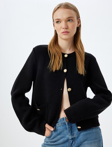 Koton Strickjacke in Schwarz