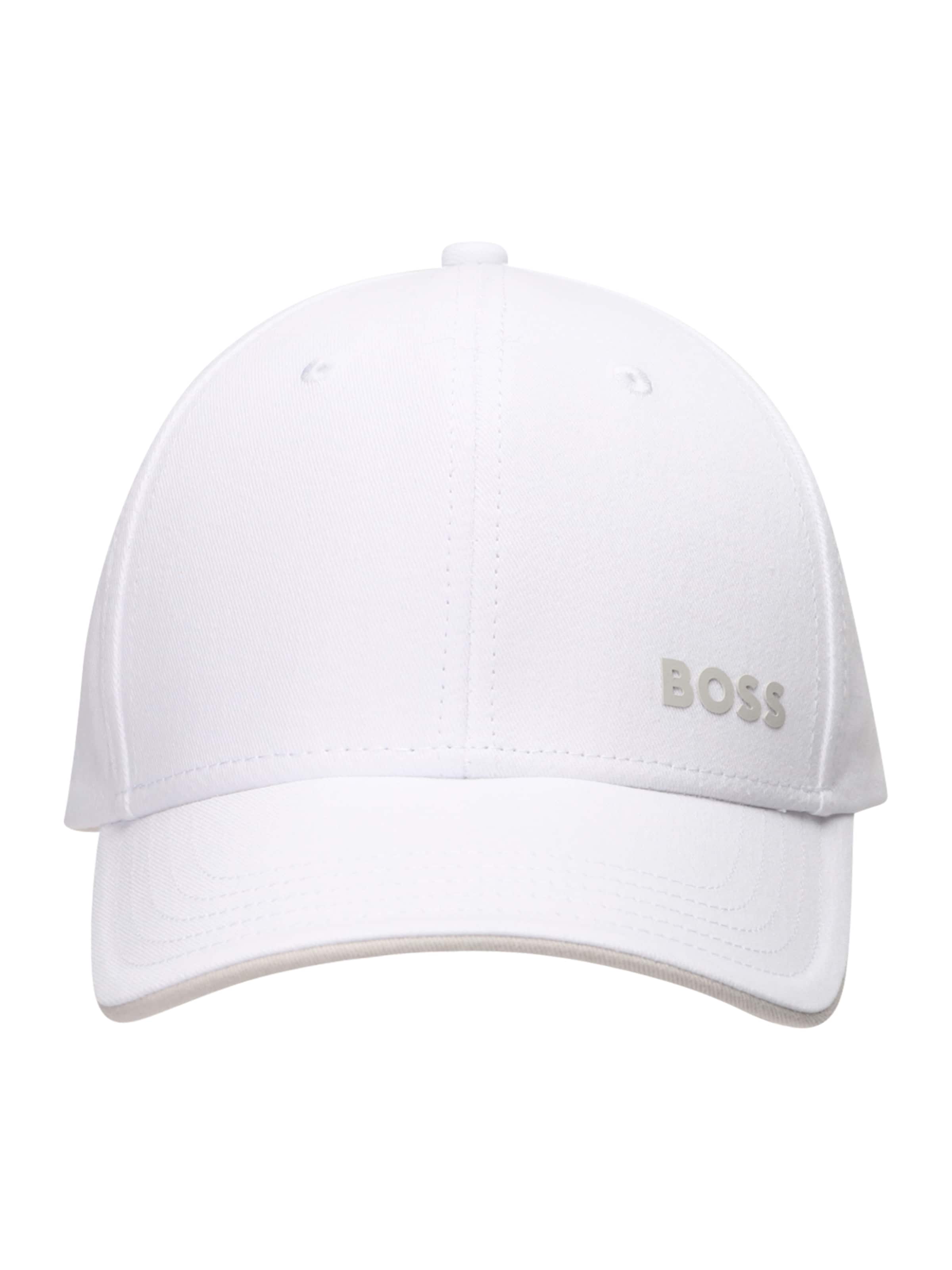 BOSS Шапка с козирка в бежово