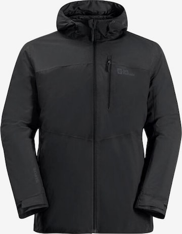 JACK WOLFSKIN Funktionsjacke 'Feldberg' in Schwarz: predná strana