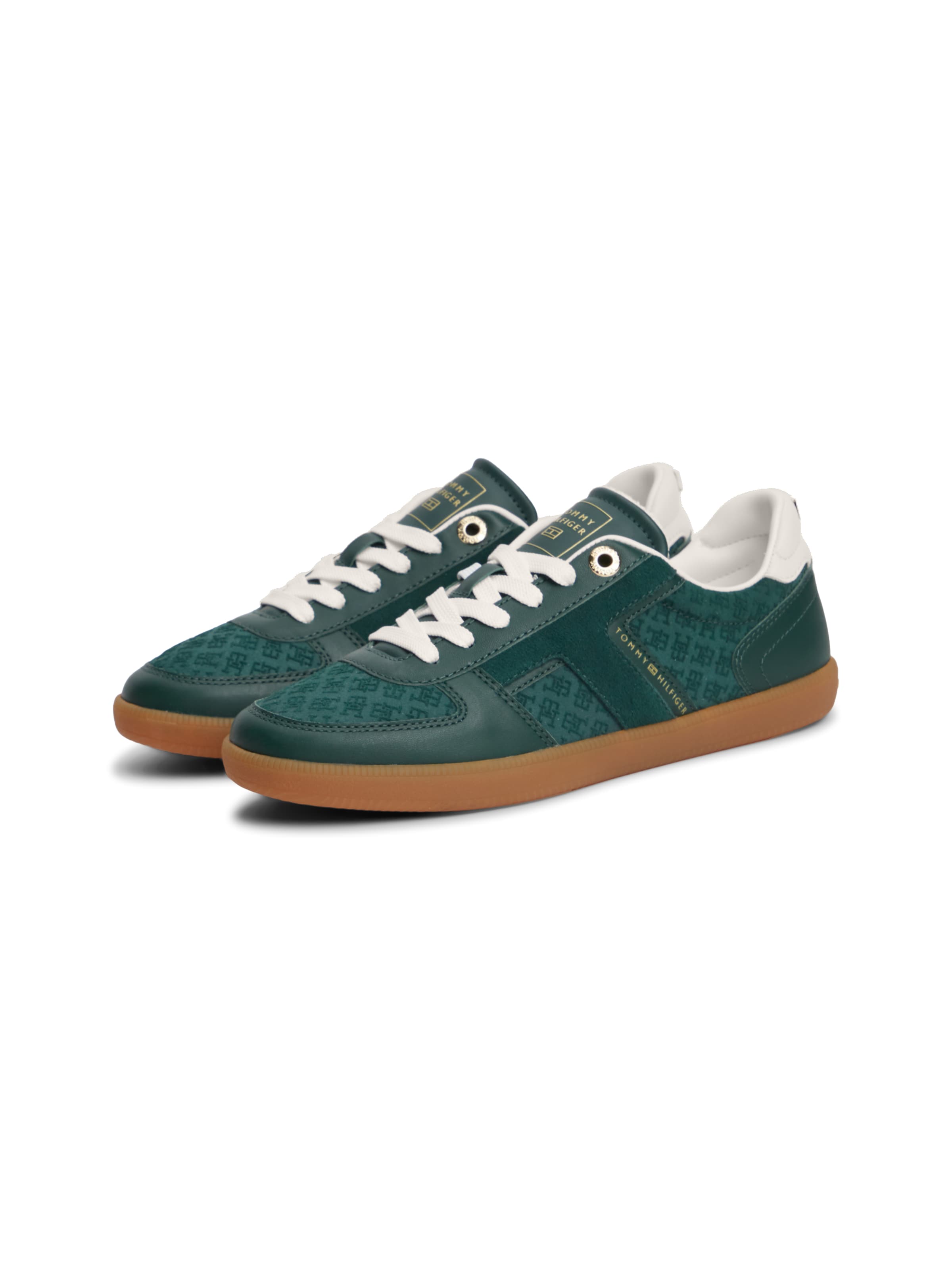 TOMMY HILFIGER Sneaker 'TRIBECA' in Grün