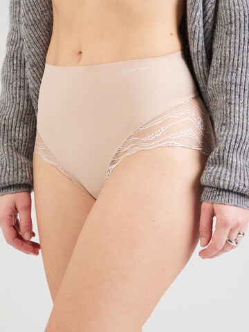 Slip modellante di Calvin Klein Underwear in beige: frontale