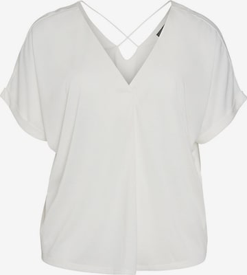 Vero Moda Curve Bluse 'FLIA' i hvit: forside