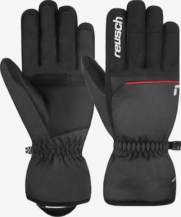 REUSCH Skihandschuhe 'Snow King' in Schwarz: Vorderseite