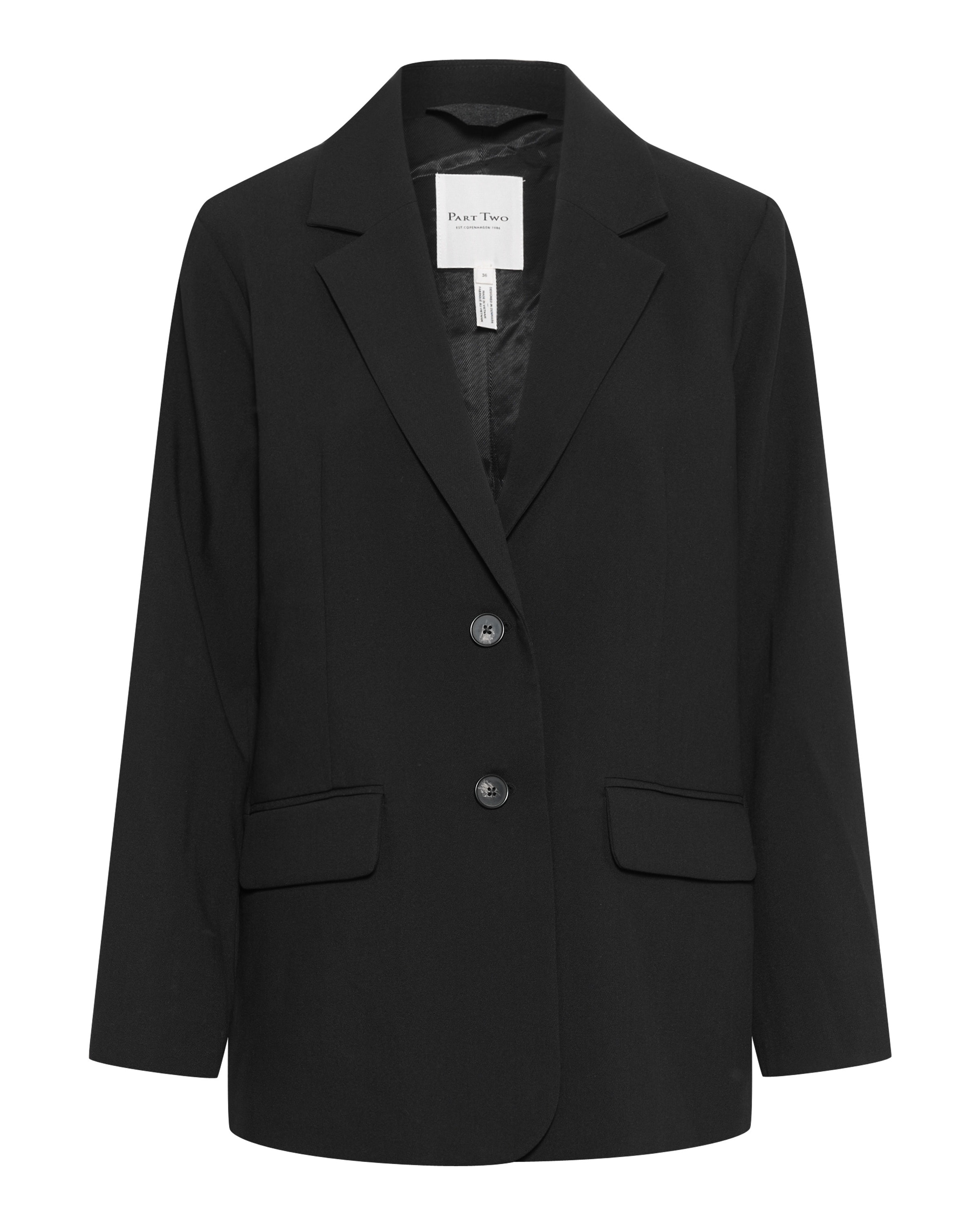 Part Two Blazer 'Nara' in Schwarz: Vorderseite