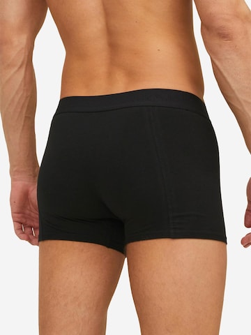 JACK & JONES Boxershorts 'Jacsolid' in Zwart